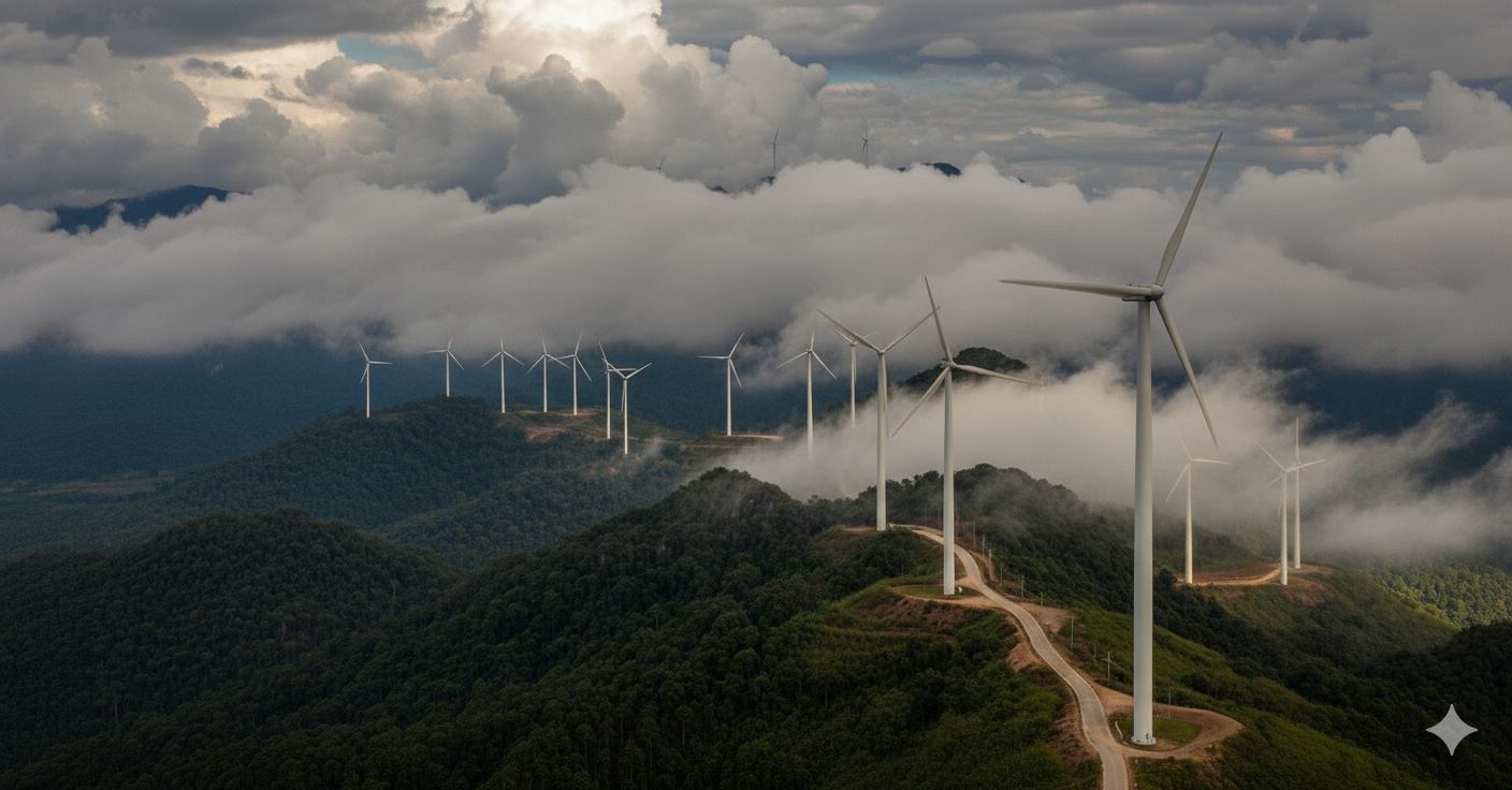 In Laos accese le turbine del più grande parco eolico onshore del Sudest asiatico