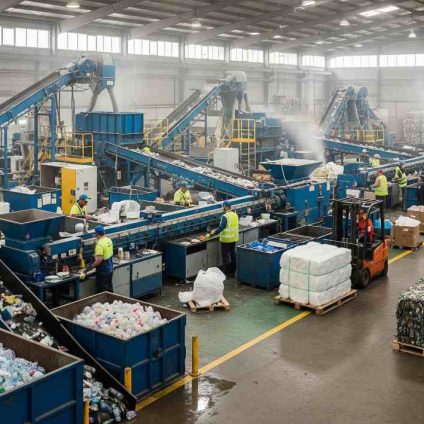 Rinnovabili • Riciclo plastica in Europa a rischio: chiusi impianti per 1 milione di tonnellate di capacità.