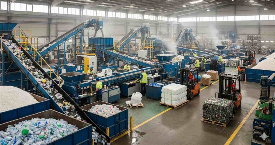 Rinnovabili • Riciclo plastica in Europa a rischio: chiusi impianti per 1 milione di tonnellate di capacità.