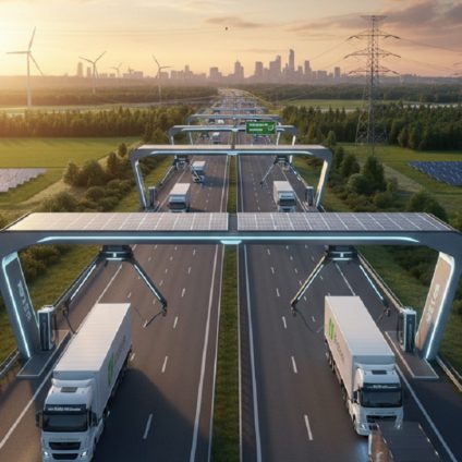 Rinnovabili • Camion a zero emissioni, l'UE traccia la rotta: corridoi preferenziali entro il 2030