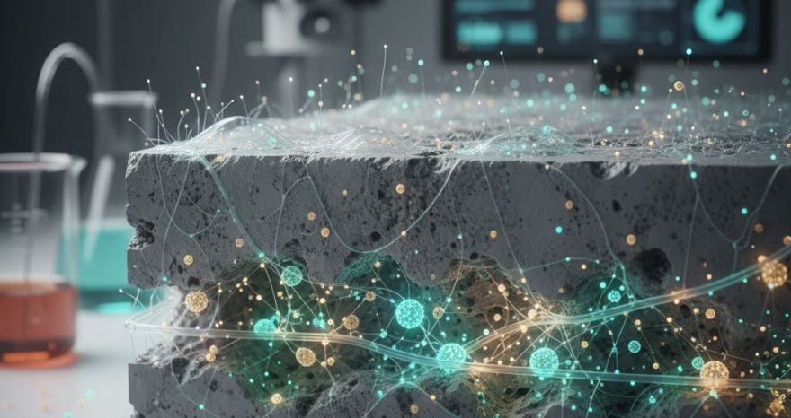 Rinnovabili • Supercondensatori bioibridi a base di cemento vivente