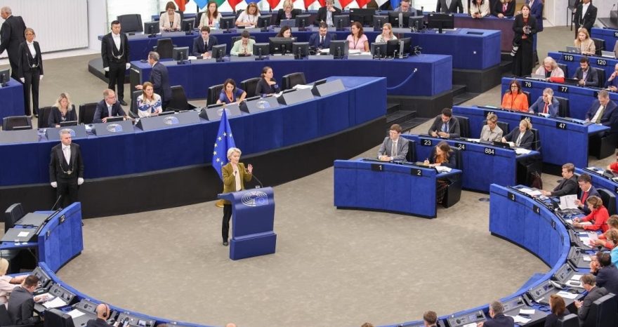 Rinnovabili • Stato dell'Unione 2025, le ambizioni verdi di von der Leyen