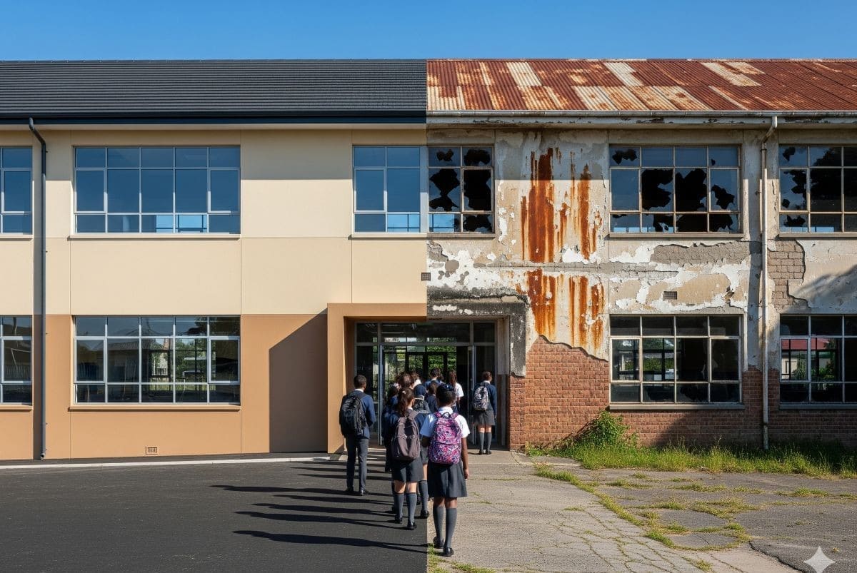 Metà delle scuole italiane è senza certificato di agibilità: il report “Ecosistema Scuola 2025”