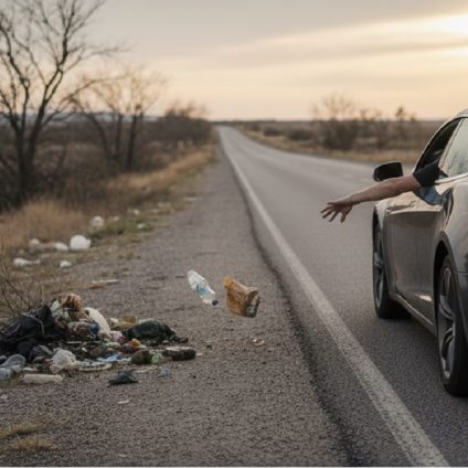 Rinnovabili • Lancio di rifiuti dall'auto: multa tra 1.188 e 18mila euro. Per i casi più gravi carcere fino a 7 anni