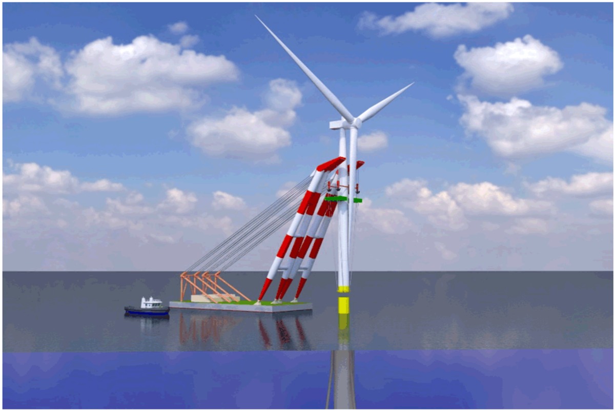 L’ingegneria giapponese taglia del 20% i costi di costruzione dei parchi eolici galleggianti