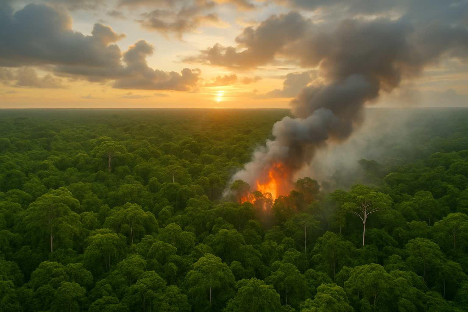 Con gli incendi in Amazzonia, nel 2024, le emissioni di CO2 eguagliano quelle annuali della Germania