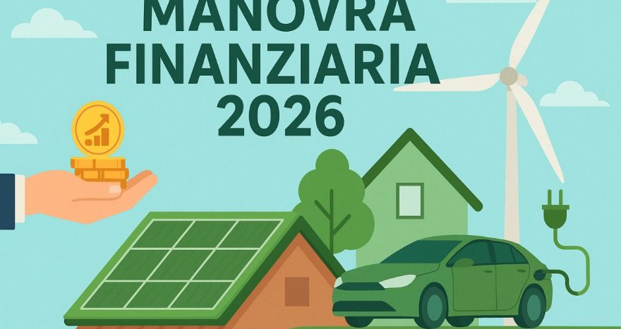 Rinnovabili • Manovra finanziaria 2026: incentivi su edilizia e auto elettriche.