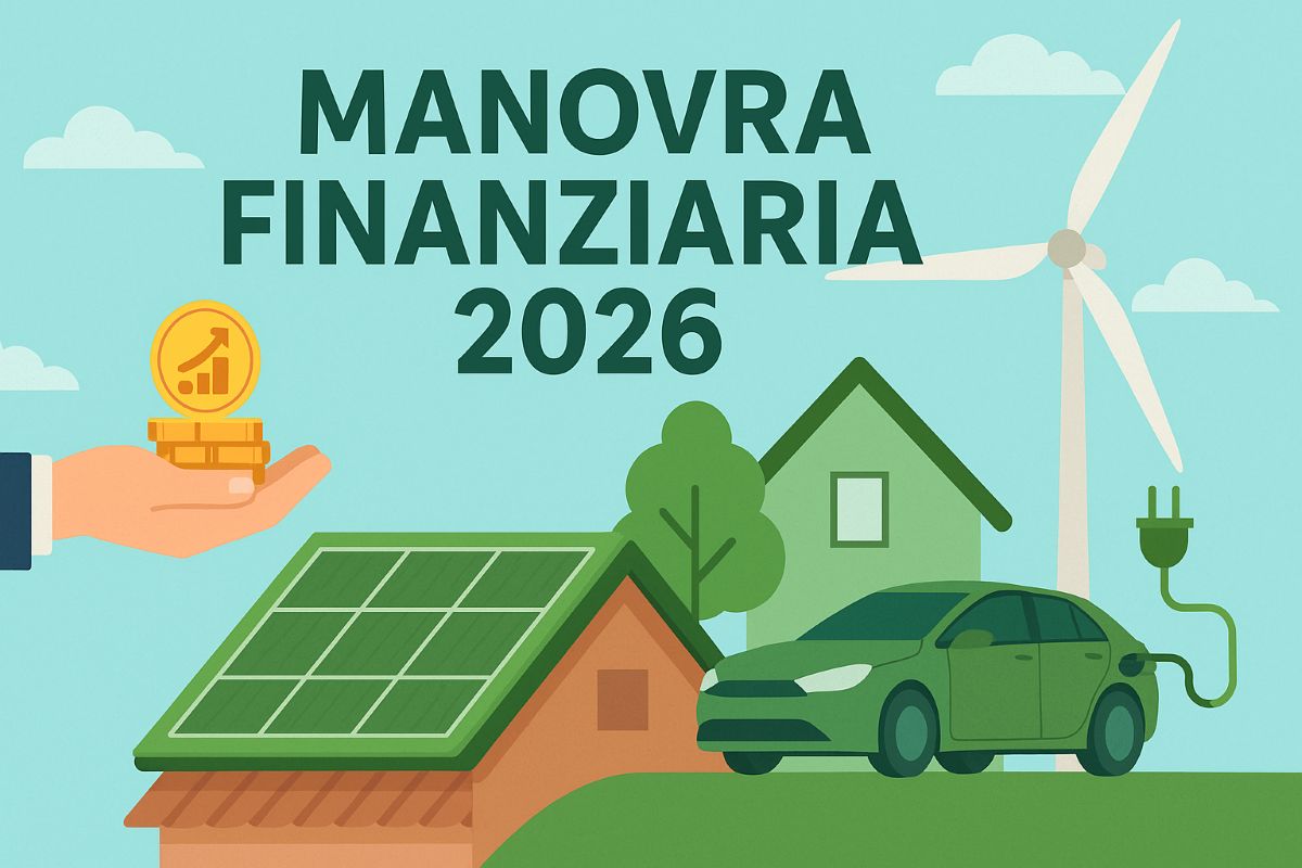Manovra finanziaria: le novità su bonus e incentivi per energia e ambiente nel DPB 2026