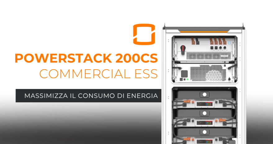 Rinnovabili • ESS PowerStack 255CS, l'accumulo energetico C&I tra efficienza e sicurezza