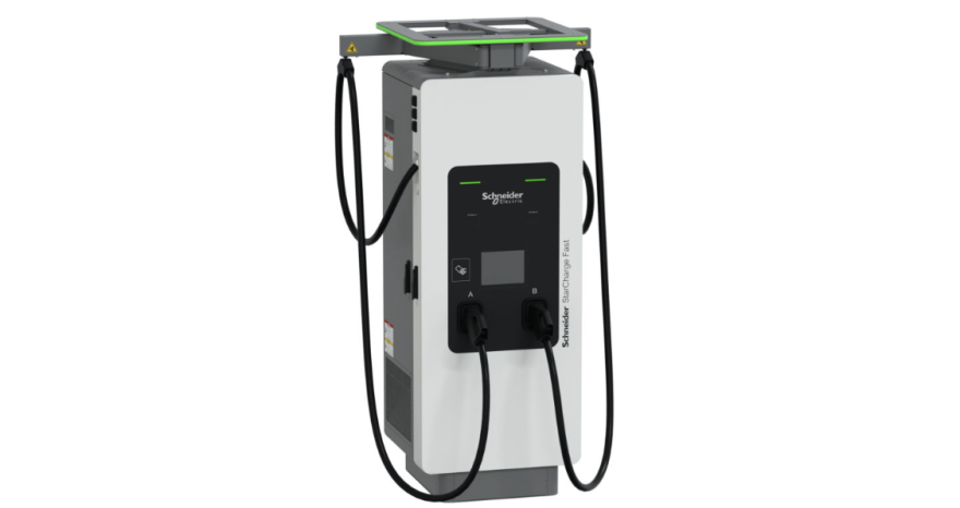 Rinnovabili • Schneider Electric presenta Schneider StarCharge Fast, la stazione di ricarica rapida di nuova generazione