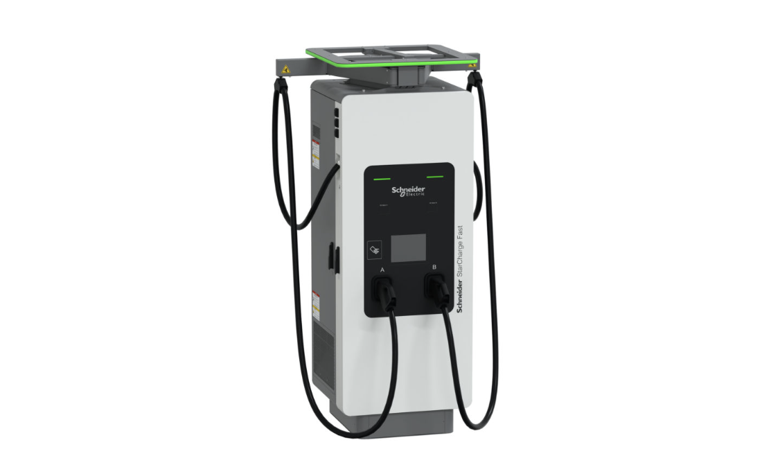 Rinnovabili • Schneider Electric presenta Schneider StarCharge Fast, la stazione di ricarica rapida di nuova generazione