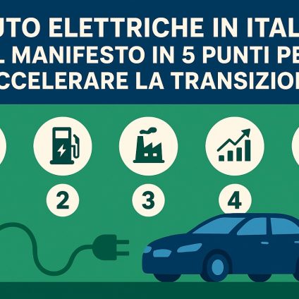 Rinnovabili • Auto elettriche in Italia: il manifesto in 5 punti per accelerare la transizione