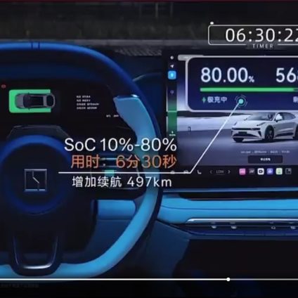 Rinnovabili • Batteria ricaricata in 7 minuti. Il video sbalorditivo del brand elettrico Zeekr