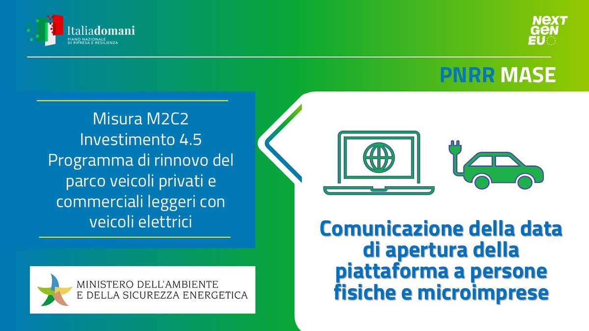 Bonus auto elettriche, il click day è il 22 ottobre. Ecco i video tutorial per partecipare