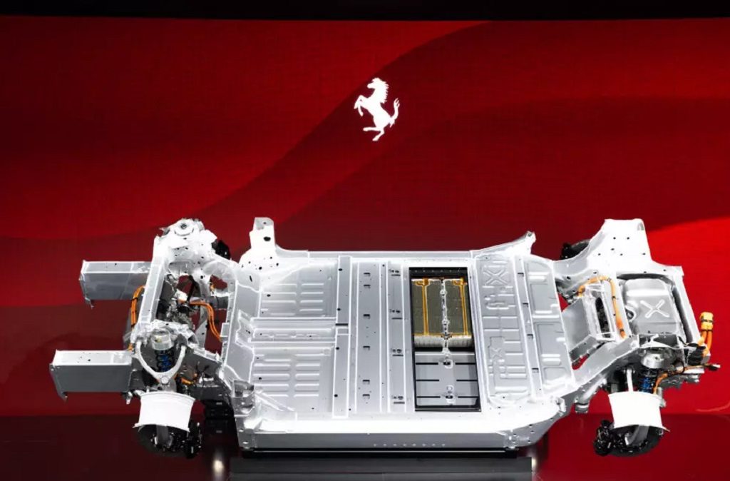 Ferrari, da Maranello i primi dettagli su Elettrica, la prima full electric del Cavallino