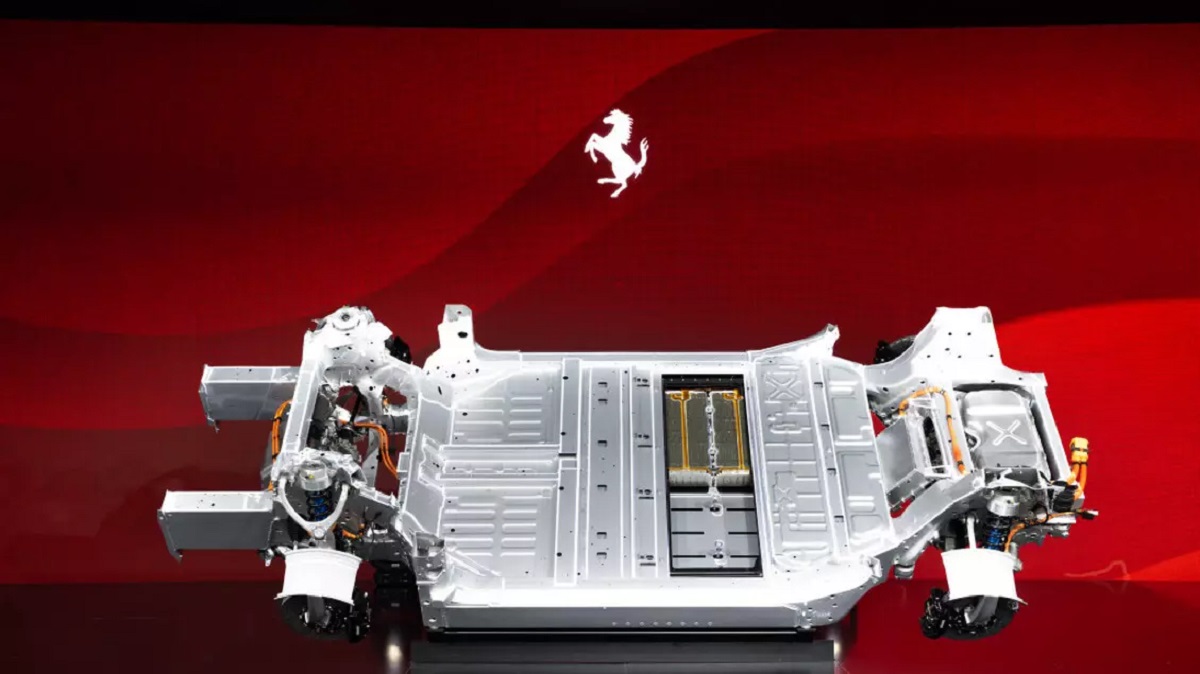 Ferrari, da Maranello i primi dettagli su Elettrica, la prima full electric del Cavallino. Piacerà?