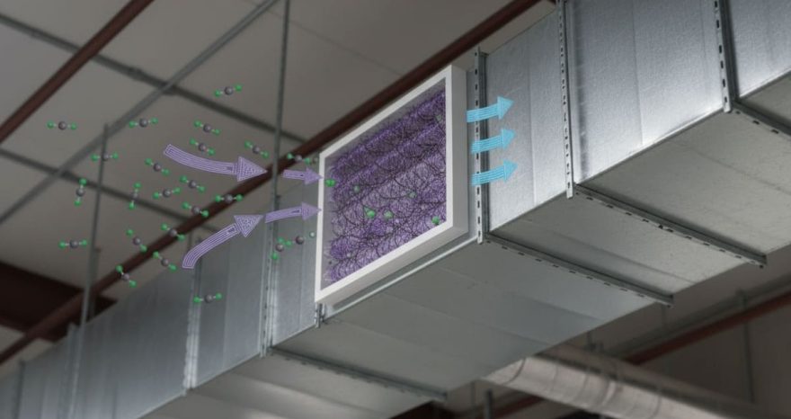 Rinnovabili • Edifici attivi contro le emissioni grazie ai nuovi filtri cattura CO2