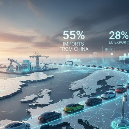 Rinnovabili • Importazioni auto elettriche in UE. Domina Pechino col 55%, ma l'Europa regge l'export