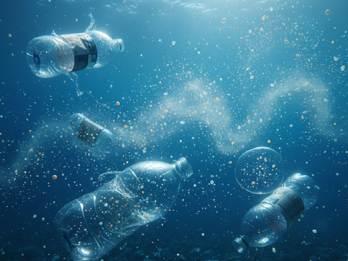 Rinnovabili • Nanoplastiche nelle bottiglie d'acqua può causare tossicità acuta: meglio quella in rubinetto