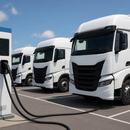 Rinnovabili • Ricarica camion elettrico, studio indica come migliorare le stazioni di recharge in Italia