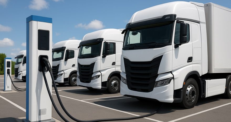 Rinnovabili • Ricarica camion elettrico, studio indica come migliorare le stazioni di recharge in Italia