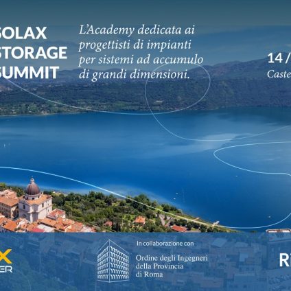 Rinnovabili • A Castel Gandolfo il primo SolaX Storage Summit: formazione, innovazione e networking per i professionisti dell’energia