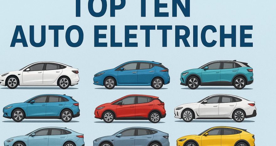 Rinnovabili • Immatricolazioni veicoli: top ten auto elettriche settembre 2025