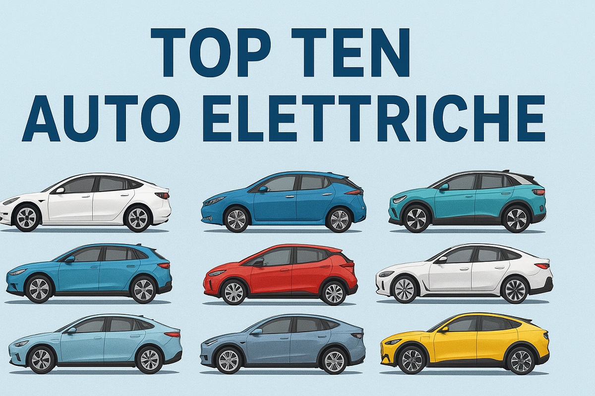 Immatricolazioni veicoli: top ten auto elettriche settembre 2025