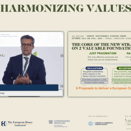 Rinnovabili • Venice Sustainable Fashion Forum 2025: la moda europea tra innovazione e sostenibilità
