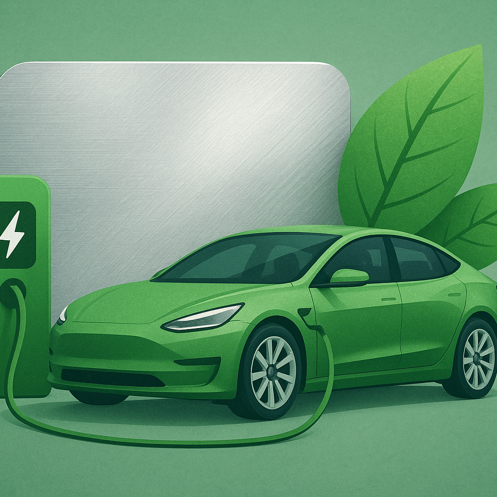 Alluminio verde per le auto elettriche, riduce le emissioni a costo “zero”