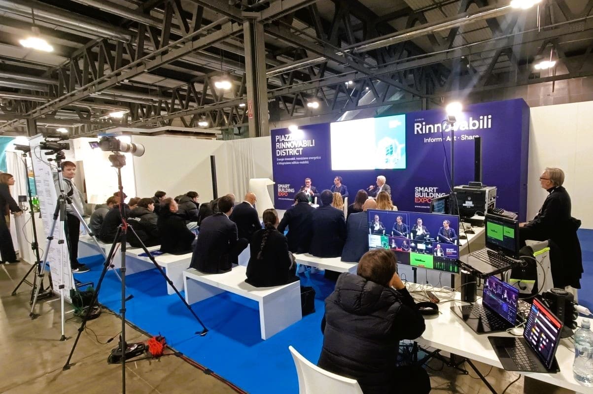 Rinnovabili District, grande successo a Smart Building Expo 2025
