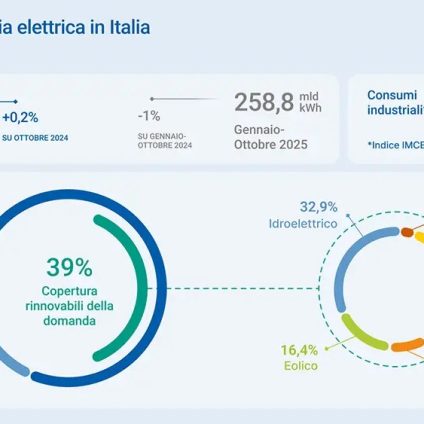 Rinnovabili • Terna: ad ottobre 2025 il 39% dei consumi è stato coperto delle rinnovabili