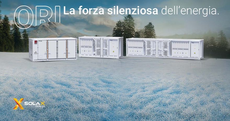 Rinnovabili • ORI di SolaX Power: lo storage utility-scale che definisce un nuovo standard di silenziosità