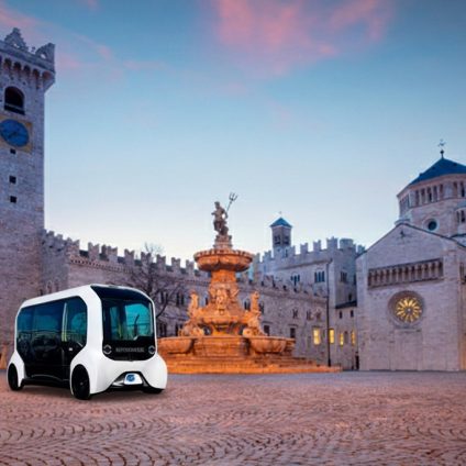 Rinnovabili • Bus a guida autonoma a Trento: la sperimentazione punta a tagliare 92% di emissioni CO2