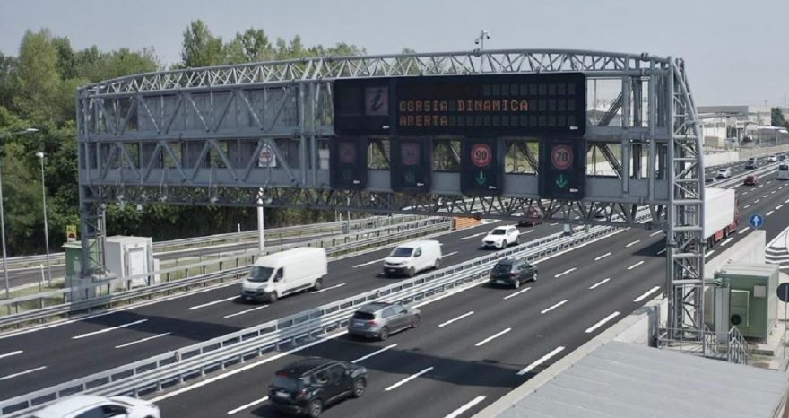 Rinnovabili • Autostrade, la corsia dinamica conquista il premio sostenibilità