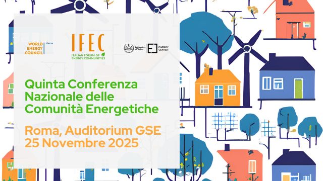 Rinnovabili • Il 25 novembre a Roma la V Conferenza nazionale delle comunità energetiche