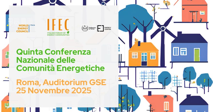 Rinnovabili • Il 25 novembre a Roma la V Conferenza nazionale delle comunità energetiche