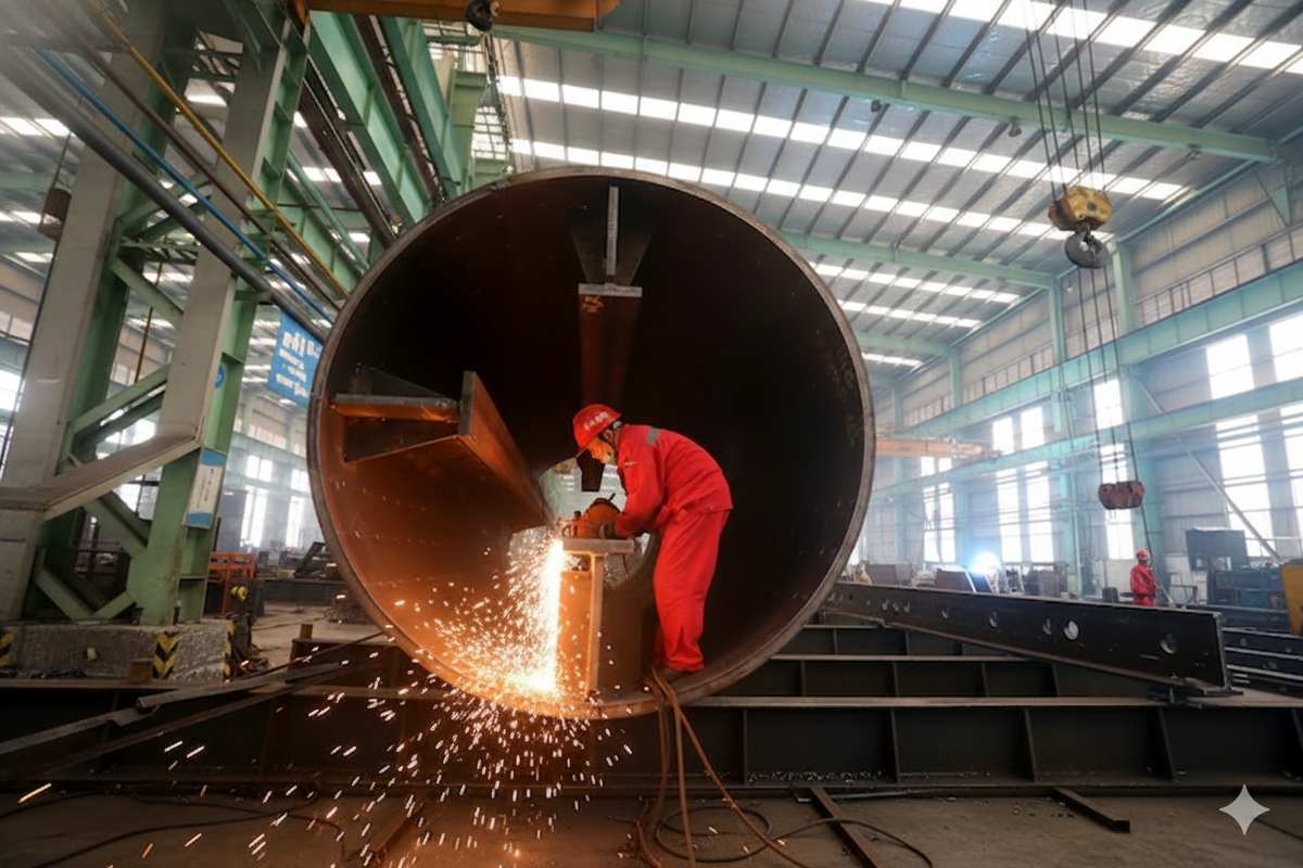 Rinnovabili • produzione-di-acciaio-in-cina