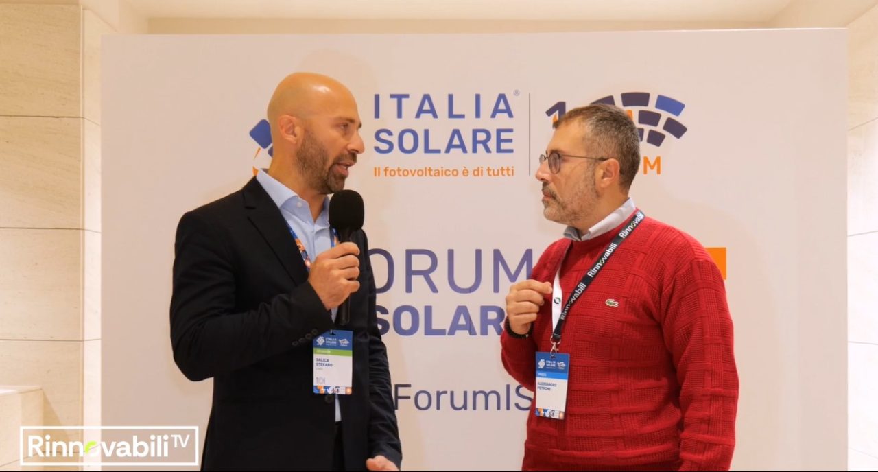 Rinnovabili • Intervista a Stefano Salica, Sales Director di Longi Solar al Forum Italia Solare 2025