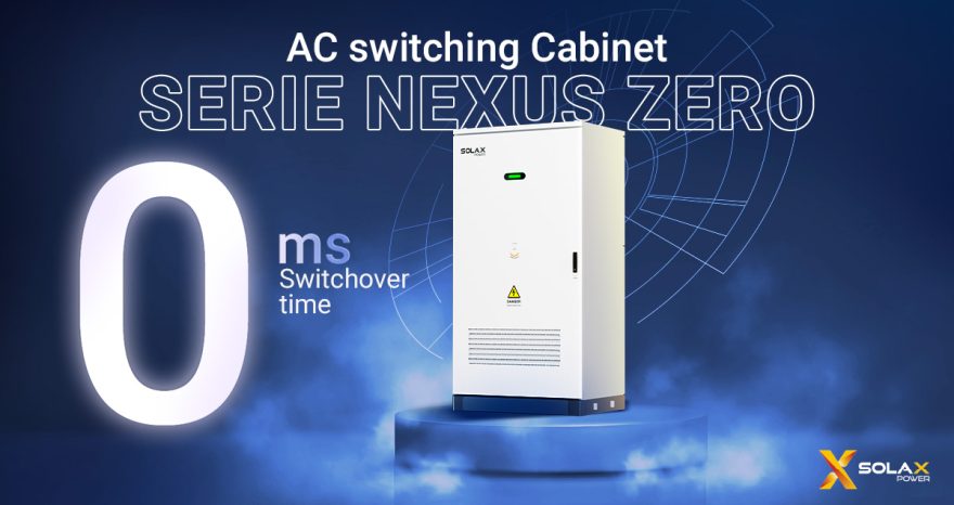 Rinnovabili • SolaX Power lancia Nexus Zero AC Switching Cabinet: la continuità energetica diventa realmente a 0 ms