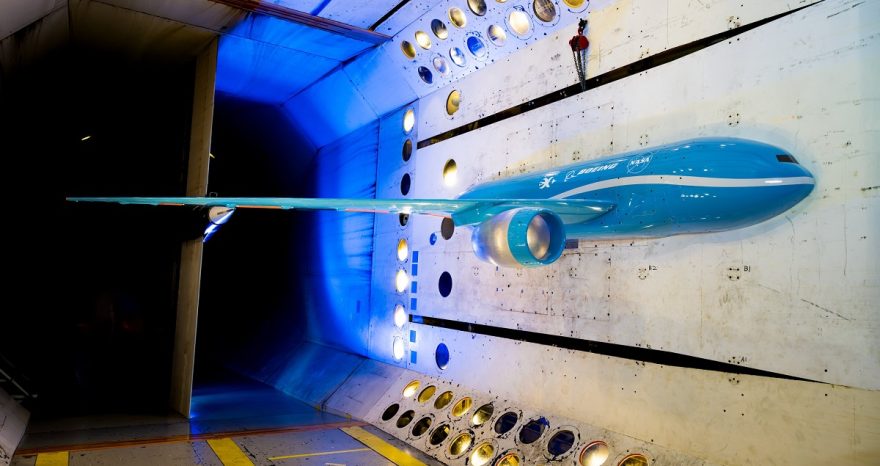 Rinnovabili • Aereo del futuro? Ali più lunghe e sottili per consumare meno. Test di NASA e Boeing