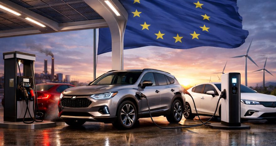 Rinnovabili • Auto 2035: restano veicoli benzina e diesel, insieme alle ibride ed elettriche. Emissioni da ridurre del 90%