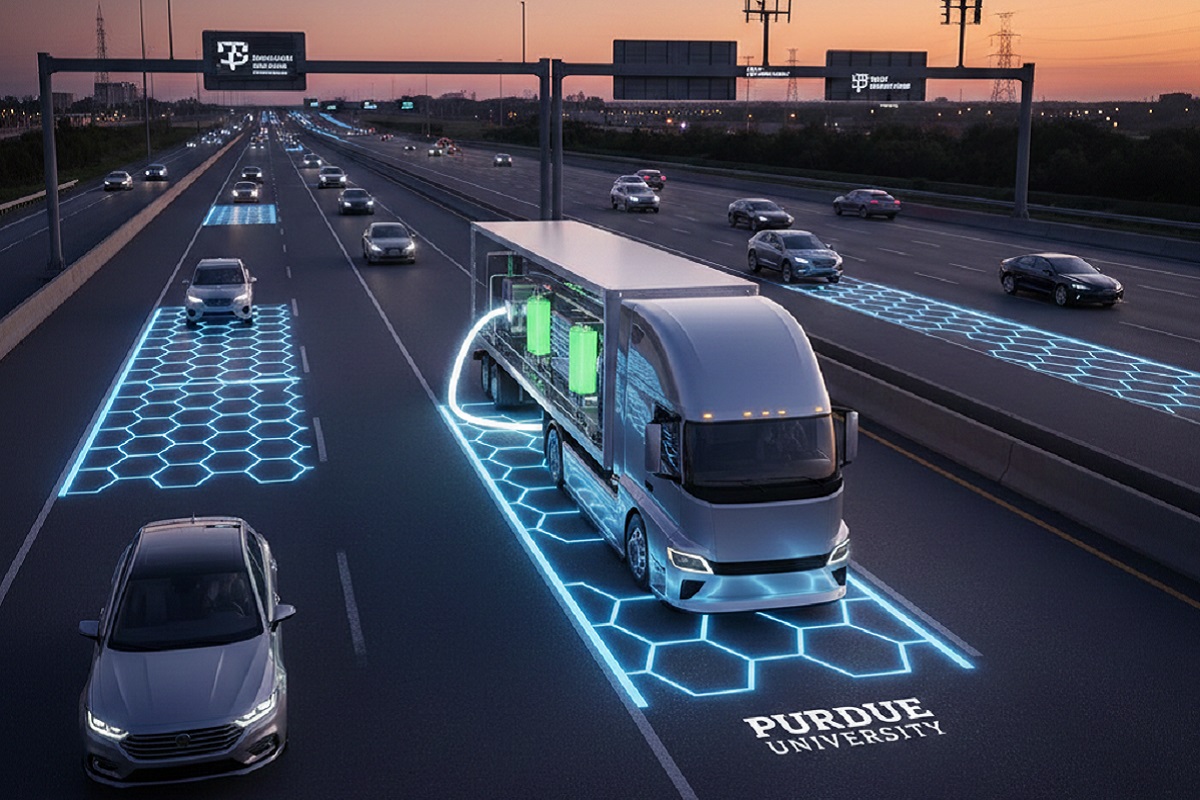 Camion elettrico, test sulla ricarica wireless lungo la US Highway 52