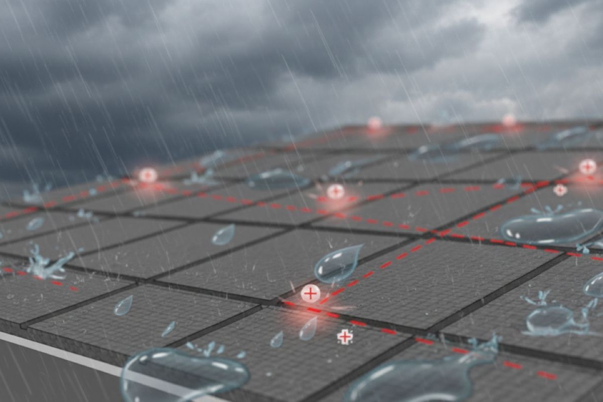 Rinnovabili • podurre energia dalla pioggia per città più intelligenti