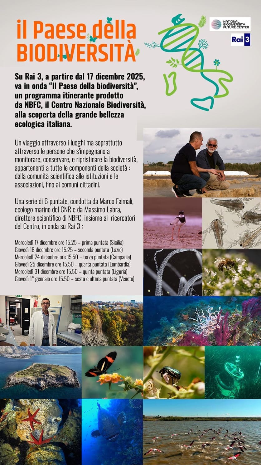 Il Paese della biodiversità, viaggio fra i tesori biologici dell’Italia