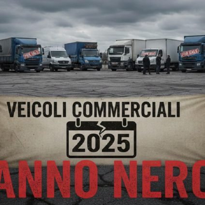 Rinnovabili • Veicoli commerciali, il 2025 è l'anno nero. Ma cresce la quota di mezzi elettrici