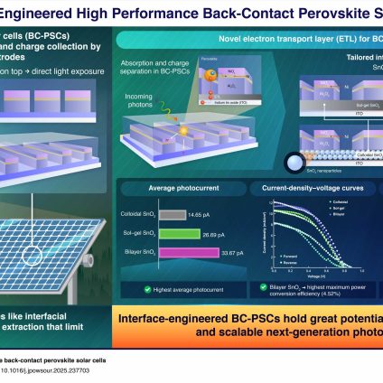 Rinnovabili • Fotovoltaico BC in perovskite, nuova strategia per ridurre le perdite