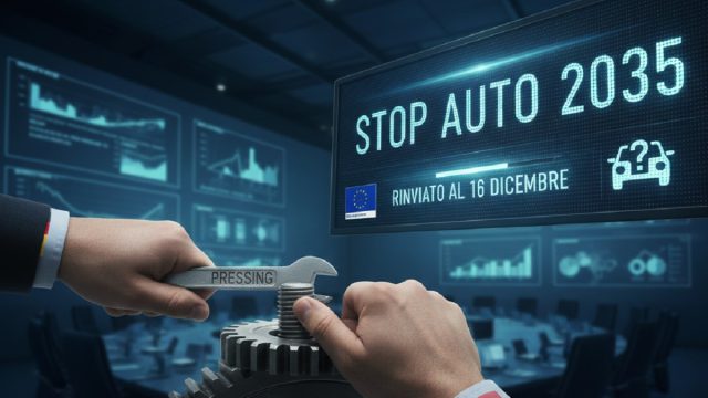 Rinnovabili • Stop auto 2035: pressing di Germania e Italia funziona? UE rinvia decisione sul divieto di benzina e diesel