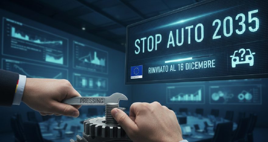 Rinnovabili • Stop auto 2035: pressing di Germania e Italia funziona? UE rinvia decisione sul divieto di benzina e diesel