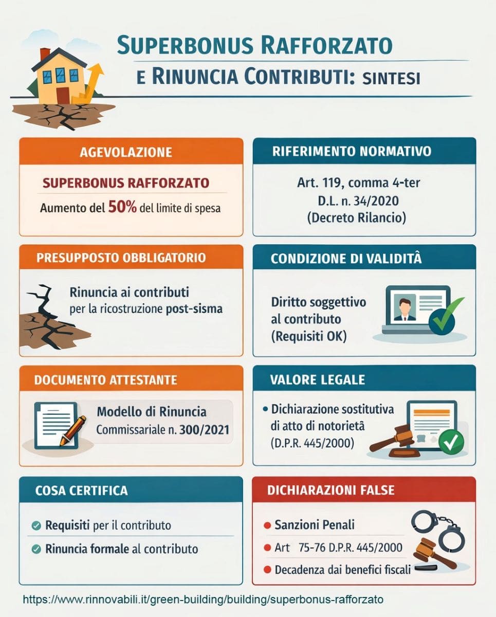 Sciolto il nodo Superbonus “rafforzato” 
